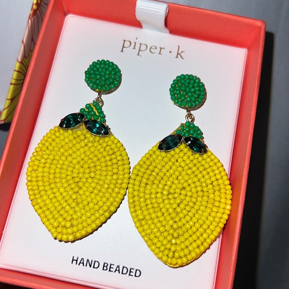 Piper K Lemon 🍋 Earrings